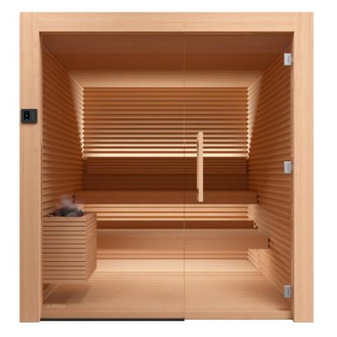 Auroom Nativa Cabin Sauna Kit Up to 6-person, DIY, Modular Cabin, Sauna Kit
