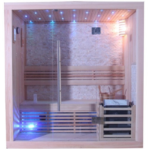 Westlake 3 Person Traditional Sauna / Use "SR200" for $200 OFF