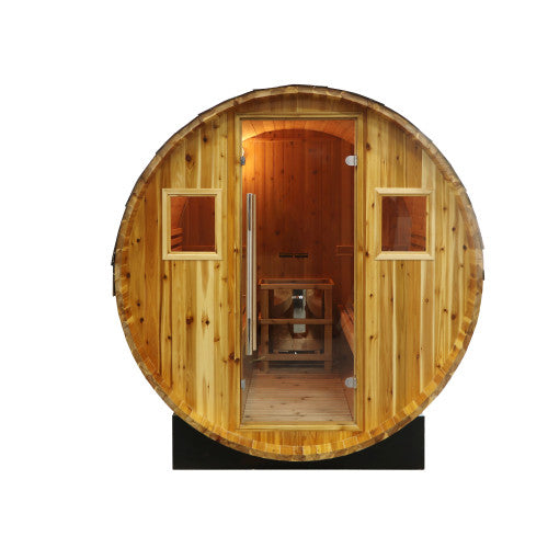 Galley 4-Person Traditional Barrel Sauna