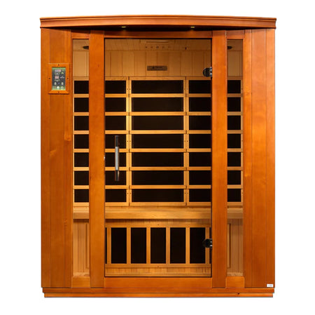 Bellagio 3 Person Low EMF Infrared Sauna - Promo Code "calmspas30" for $30 Off / Ships in April