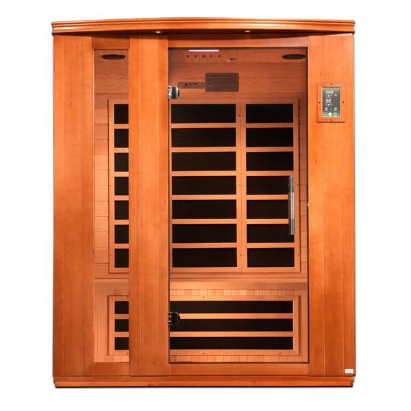 Lugano 3 Person Low / Ultra Low EMF Infrared Sauna