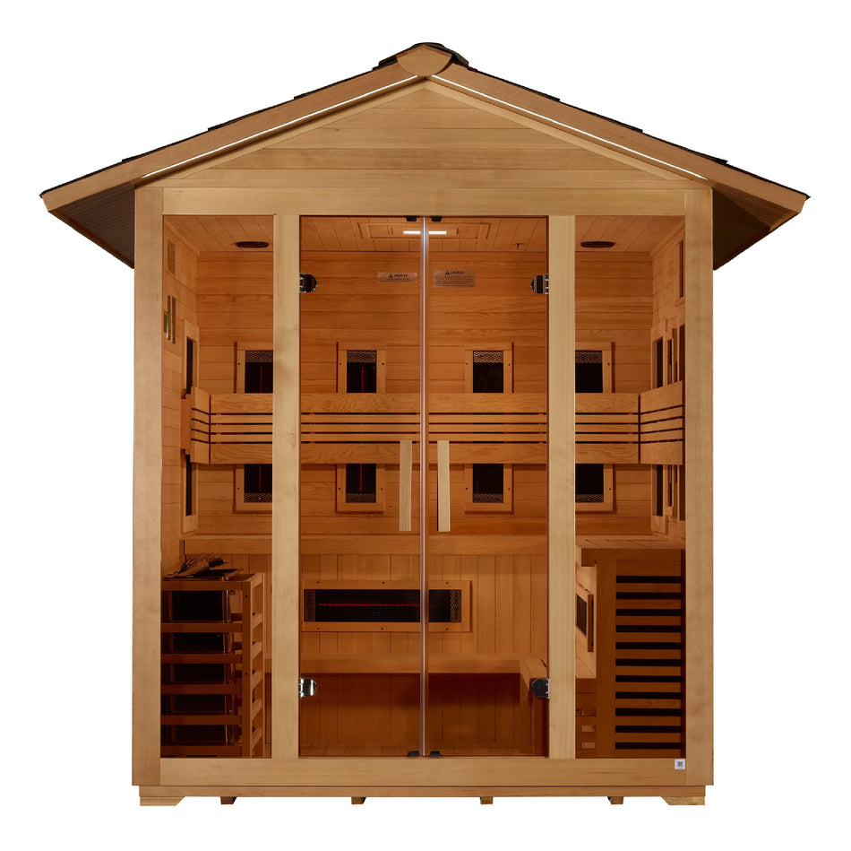 Gargellen 5 Person Hybrid PureTech Full Spectrum Sauna