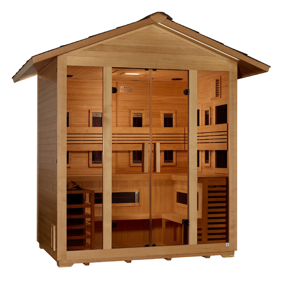 Gargellen 5 Person Hybrid PureTech Full Spectrum Sauna