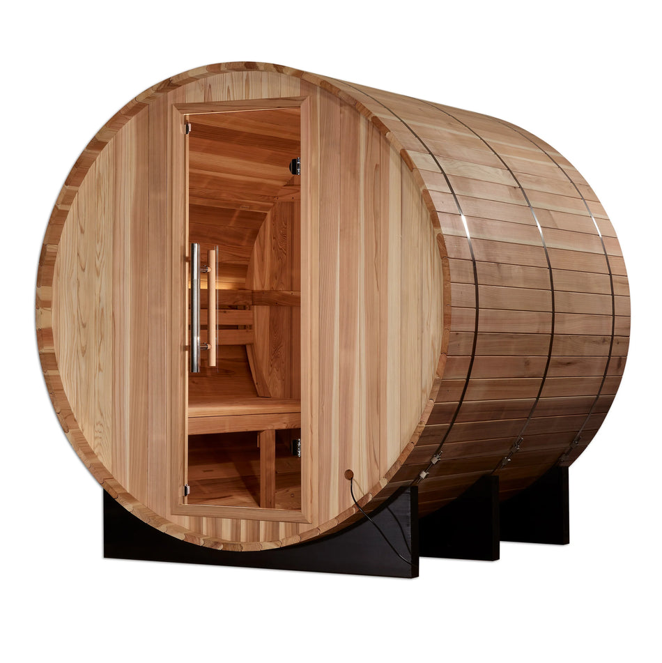 Arosa 4 Person Barrel Traditional Sauna / Promo code "cs202" for $202 Discount