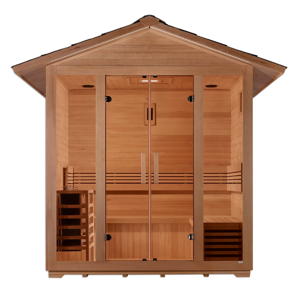 Vorarlberg 5 Person Traditional Outdoor Sauna / Promo code "cs202" for $202 Discount