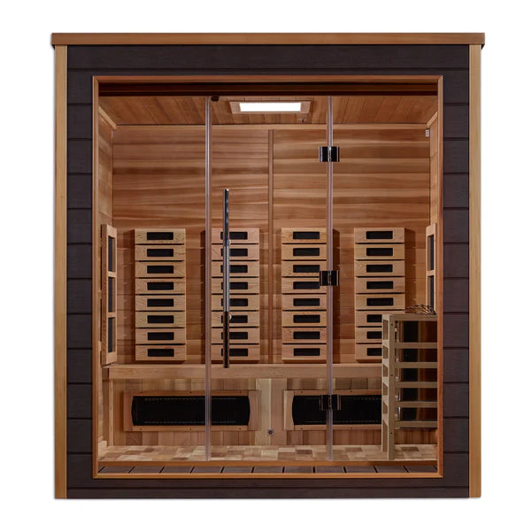 Visby 3 Person PureTech Hybrid Full Spectrum Sauna