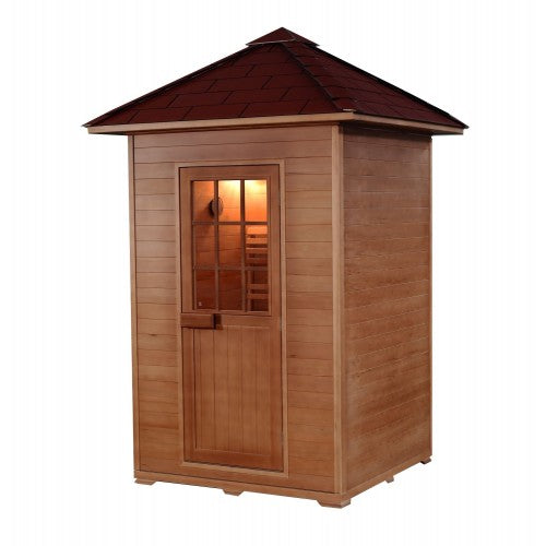 Eagle 2-Person Outdoor Traditional Sauna / Use "SR200" for $200 OFF