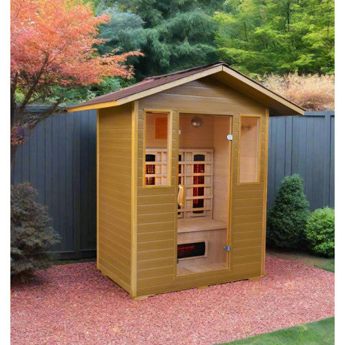 Grandby 3 Person Outdoor Infrared Sauna