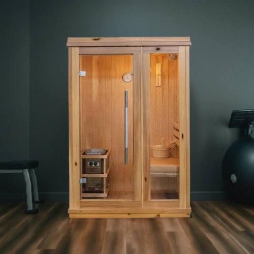 Aston 1-2 Person Indoor Traditional Sauna / Use "SR200" for $200 OFF