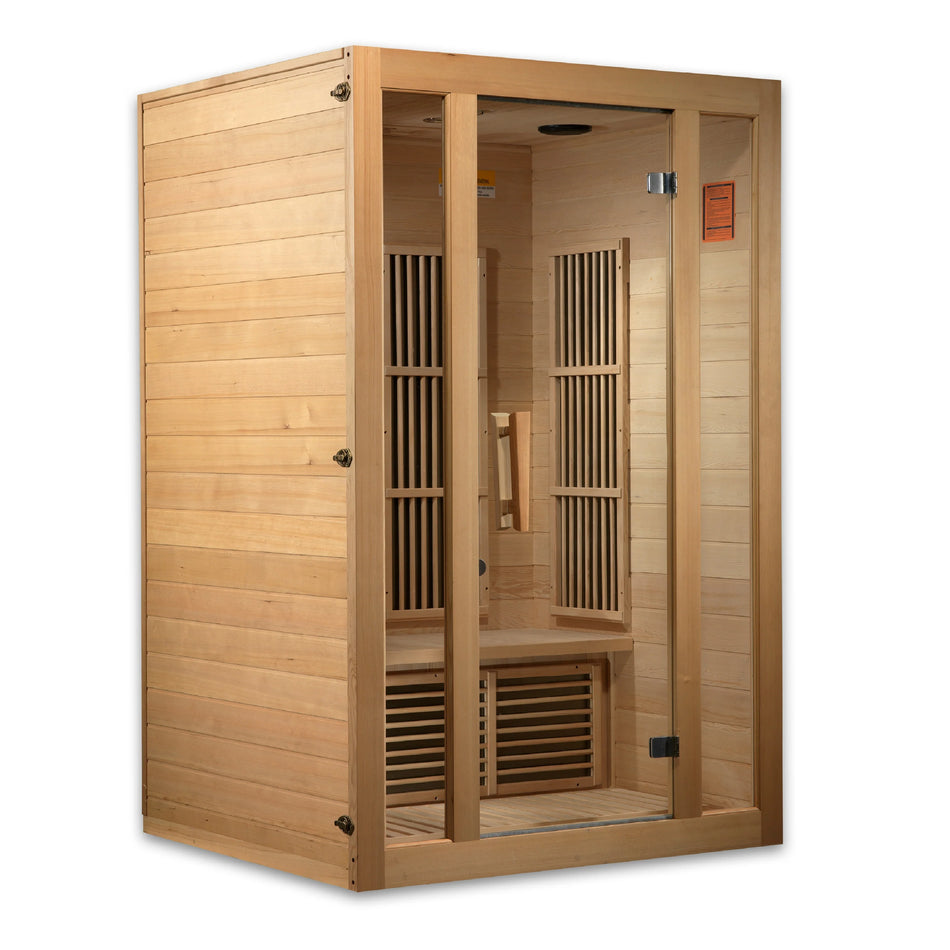 Maxxus Seattle 2 Person Low / Near Zero EMF FAR Infrared Sauna