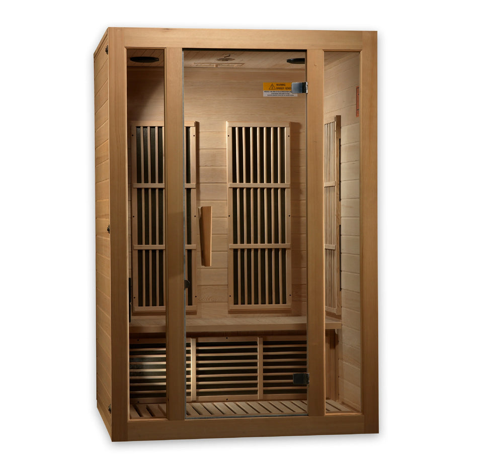 Maxxus Seattle 2 Person Low / Near Zero EMF FAR Infrared Sauna