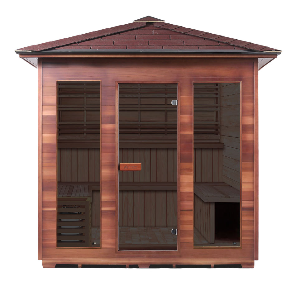 Enlighten SUNRISE - 8 Persons Dry Traditional Sauna - "150off" for 150 Discount - PRE-ORDERS