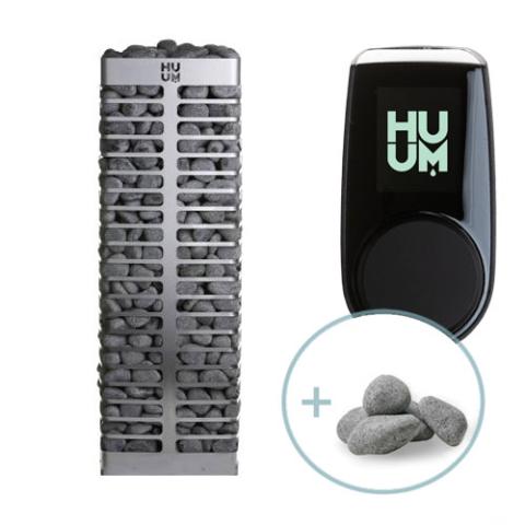 HUUM STEEL 9.0STU Pkg STEEL Series 9.0kW Sauna Heater Package