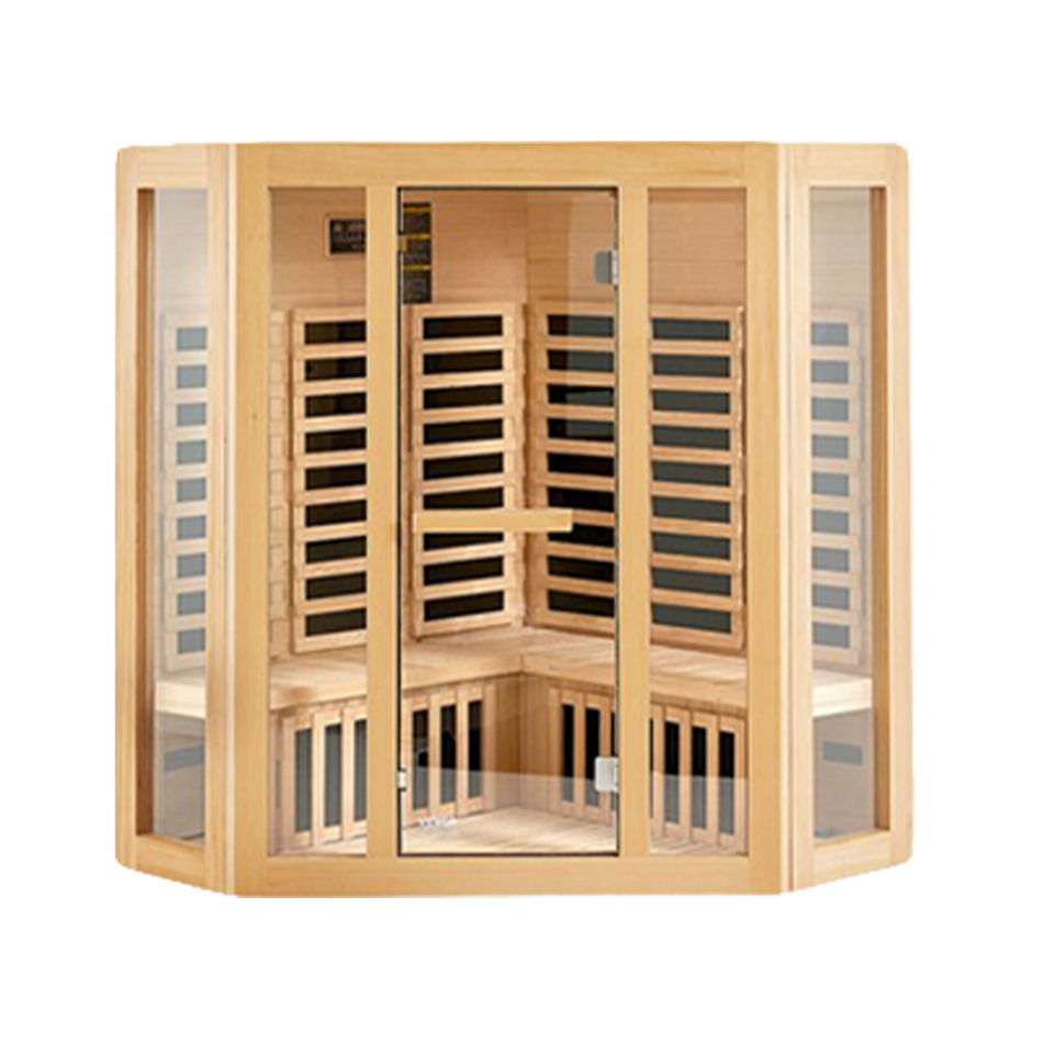 VEVOR 3-4 Person Corner Infrared Sauna