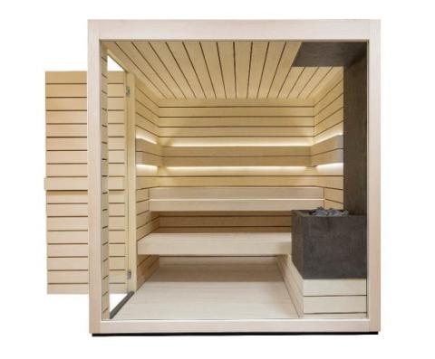 Auroom Lumina Cabin Sauna Kit Up to 6-person, DIY, Modular Cabin, Sauna Kit