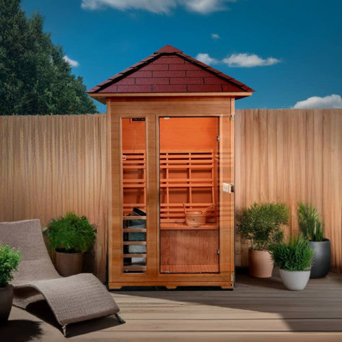 Bristow 2-Person Outdoor Traditional Sauna / Use "SR200" for $200 OFF