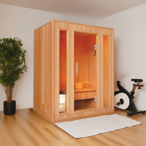 Southport 3 Person Indoor Traditional Steam Sauna / Use "SR200" for $200 OFF