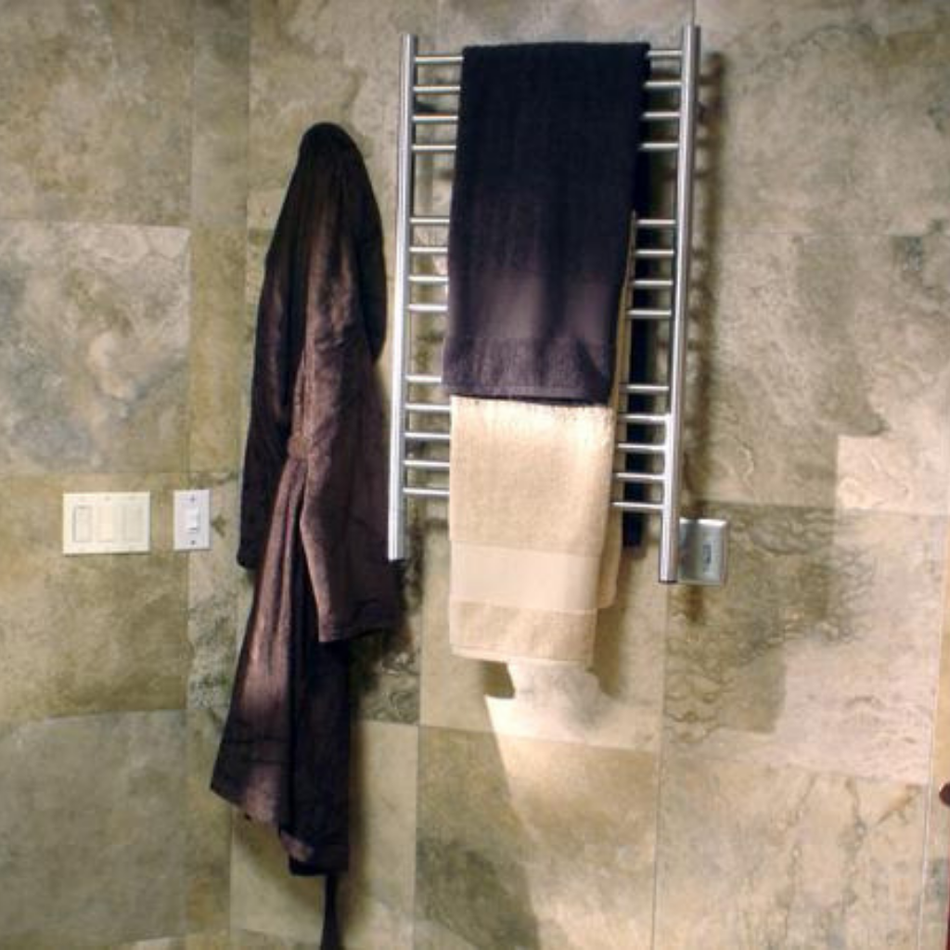 Amba Jeeves C-Straight Heated Towel Rack