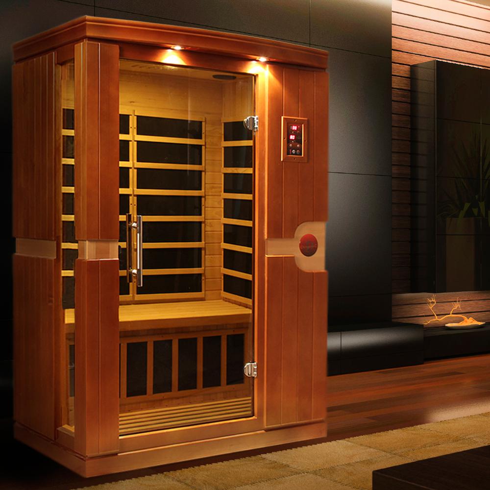 Venice 2 Person Low EMF Infrared Sauna - Promo Code "calmspas30" for $30 Off - IN STOCK