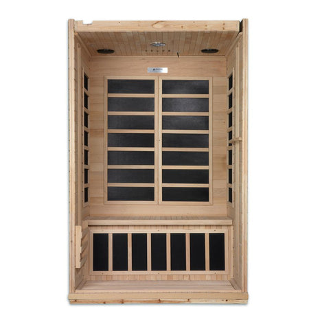 Venice 2 Person Low EMF Infrared Sauna - Promo Code "calmspas30" for $30 Off - IN STOCK