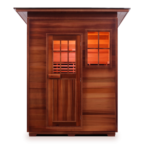 HYBRID Sapphire Slope - 3 Person Outdoor / Indoor Hybrid Sauna / Promocode 'cs303' for $303 OFF