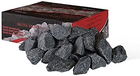 Harvia Sauna Heater Rocks/Stones (44lb) - additional $100 shipping fee if ordered separately.