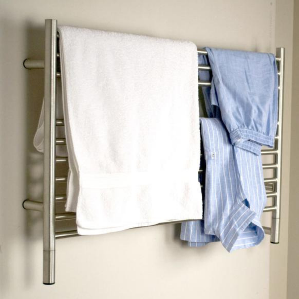 Amba Jeeves L-Straight Heated Towel Rack