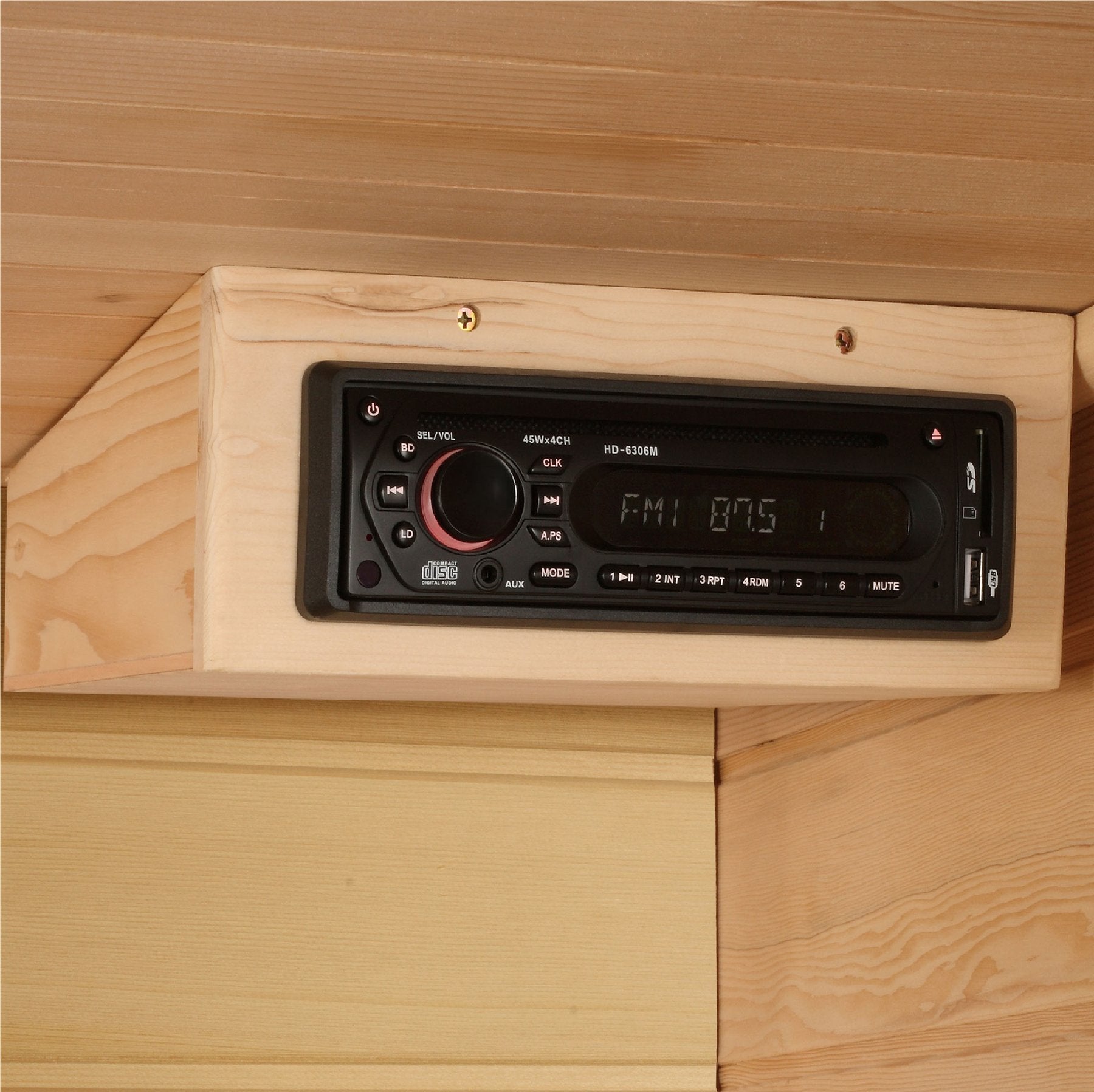 Maxxus 3 Person Low EMF Infrared Sauna Canadian Red Cedar / Promo Code "75off" for $75 Discount