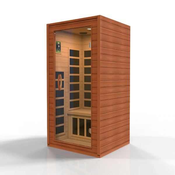 Avila 1-2 Person Low EMF FAR Infrared Sauna / Promo Code "calmspas30" for $30 Off / IN STOCK
