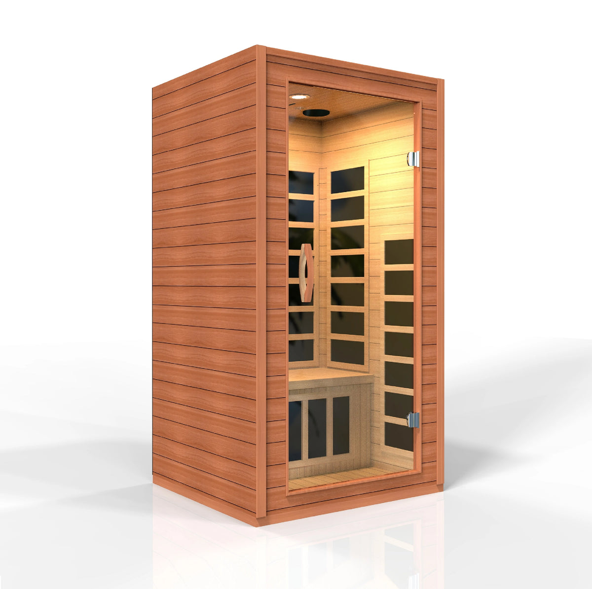 Avila 1-2 Person Low EMF FAR Infrared Sauna / Promo Code "calmspas30" for $30 Off / IN STOCK