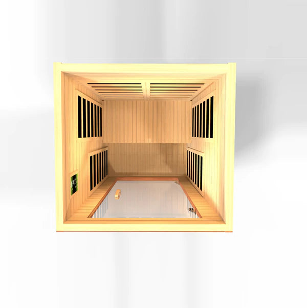 Avila 1-2 Person Low EMF FAR Infrared Sauna / Promo Code "calmspas30" for $30 Off / IN STOCK