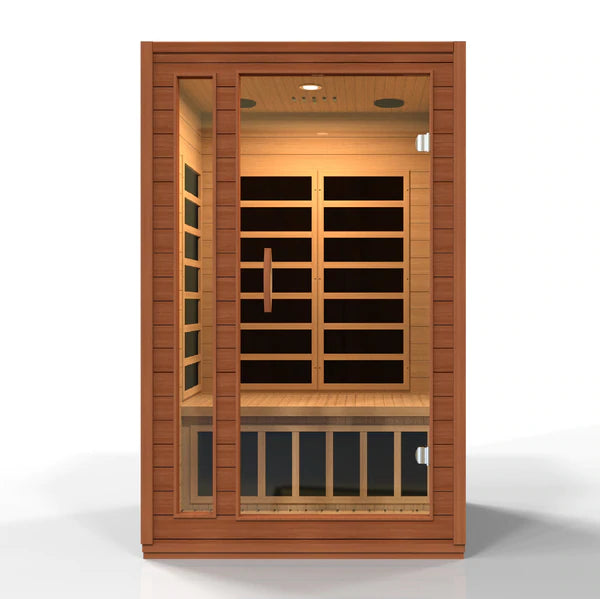 Cardoba 2 Person Low EMF FAR Infrared Sauna / Promo Code "calmspas50" for $50 Off / IN STOCK