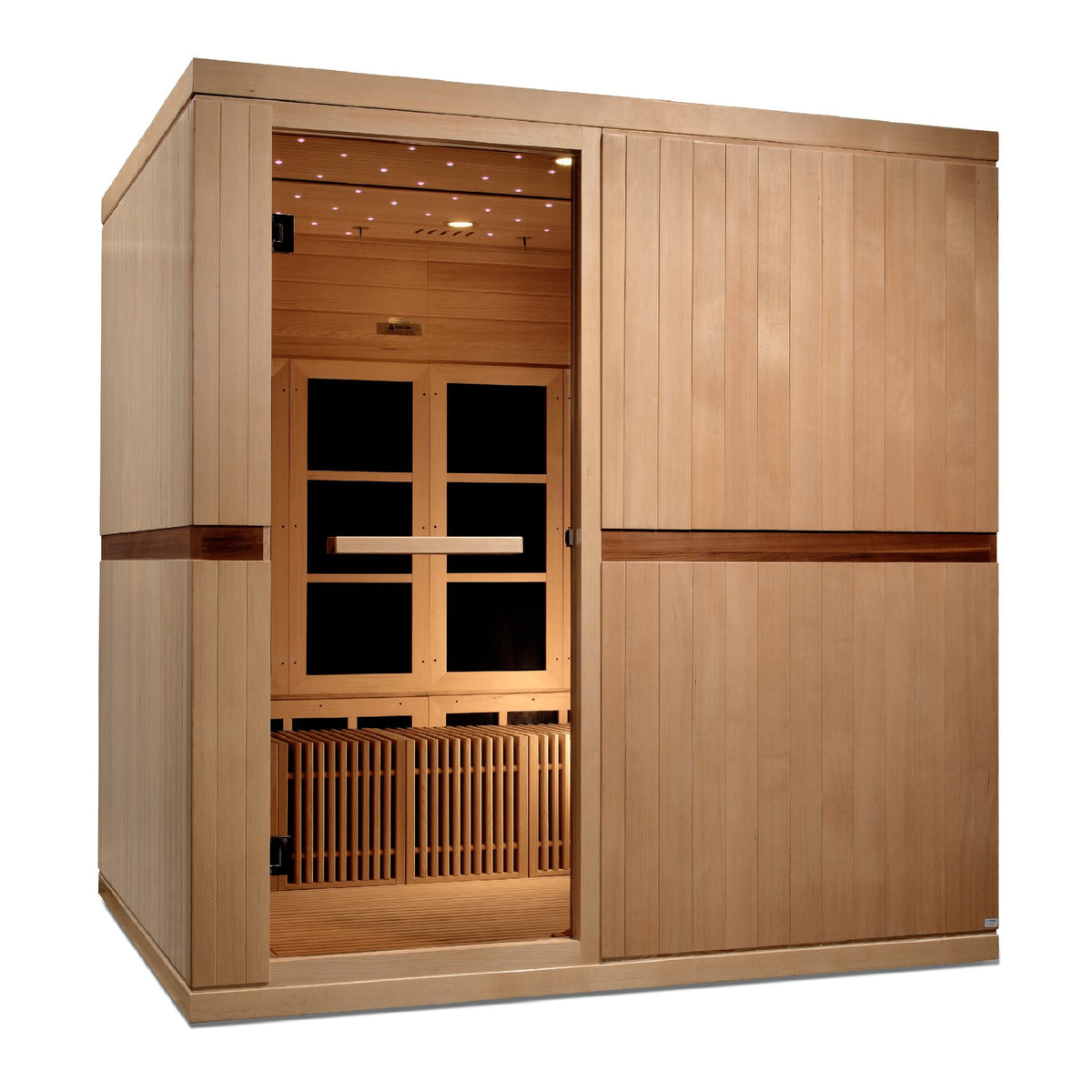 Catalonia 6 Person or 8 Person Ultra Low EMF Infrared Sauna (Wheelchair Accessible) - Ships in 1-3 Business Days / "cs101" for $101 Discount