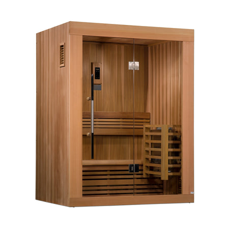 Sundsvall 2 Person Indoor Traditional Steam Sauna / Ships in 2 Business Days