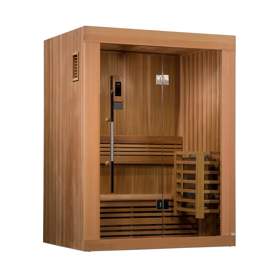Sundsvall 2 Person Indoor Traditional Steam Sauna / Ships in 2 Business Days