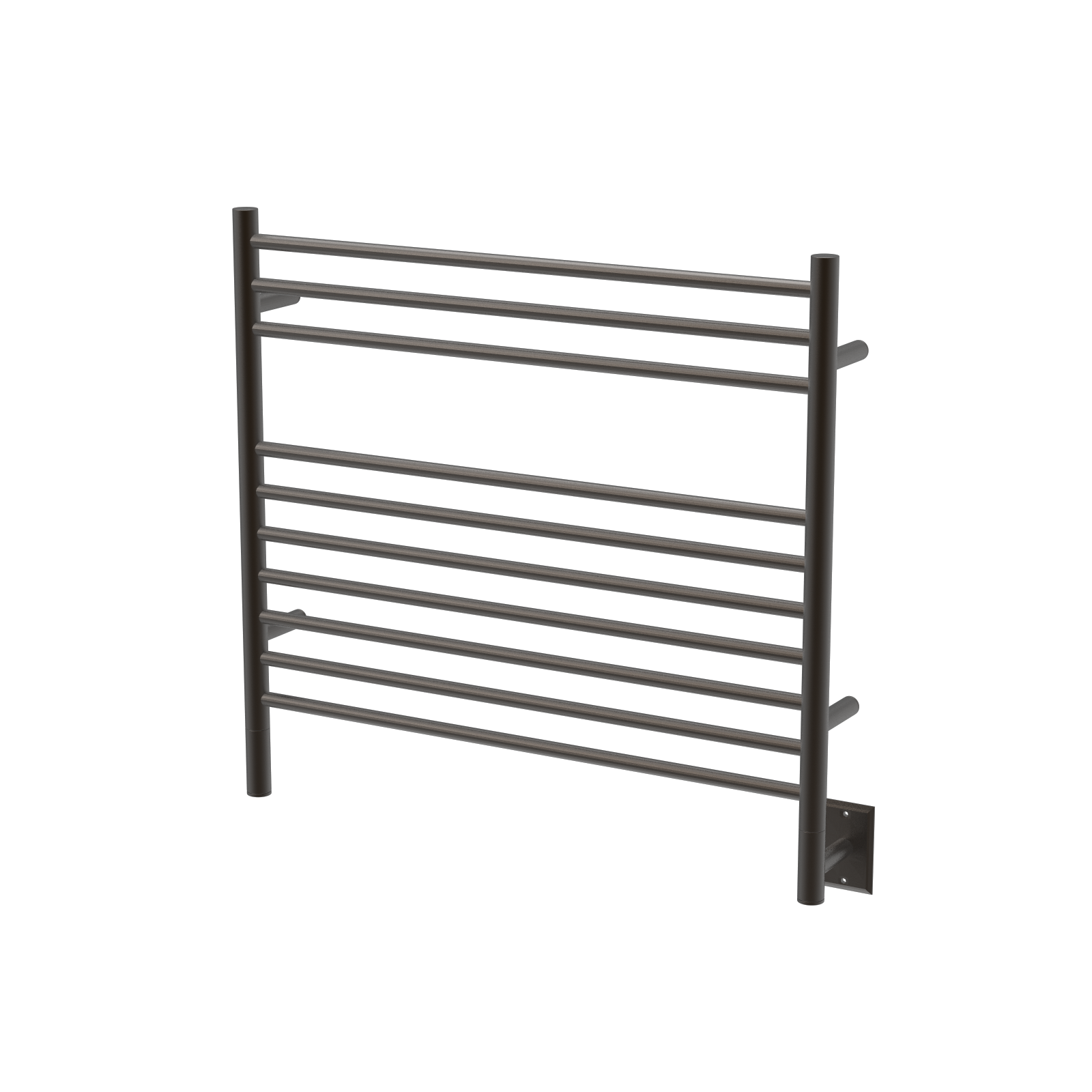 Oil rubbed bronze heated best sale towel rack