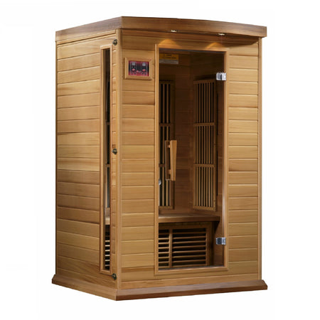 Maxxus 2 Person Indoor Low EMF FAR Infrared Sauna with Canadian Red Cedar / "Calmspas50" for $50 Discount
