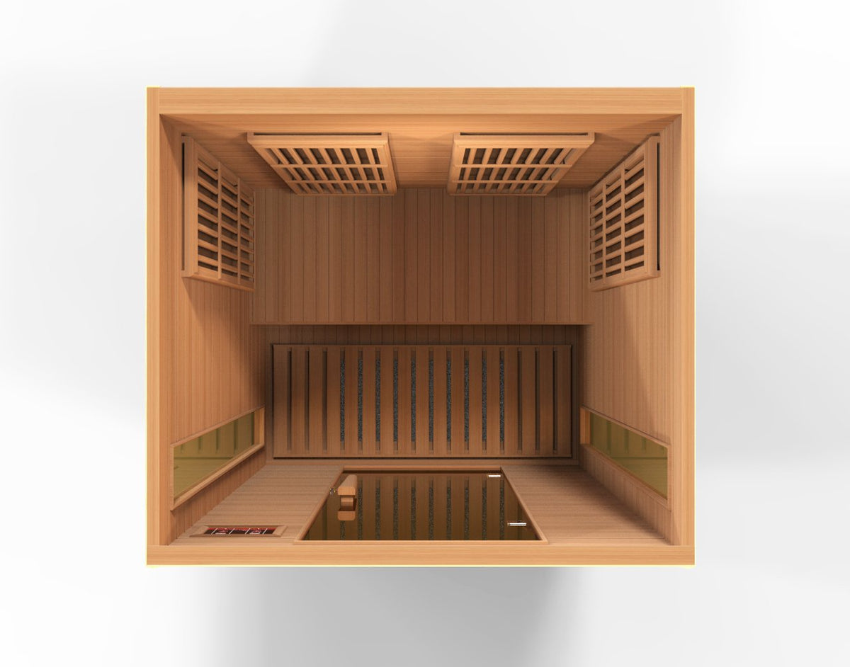 Maxxus Cholet 2 Person Near Zero EMF Infrared Sauna - Promo Code '75off' for $75 Off / IN STOCK