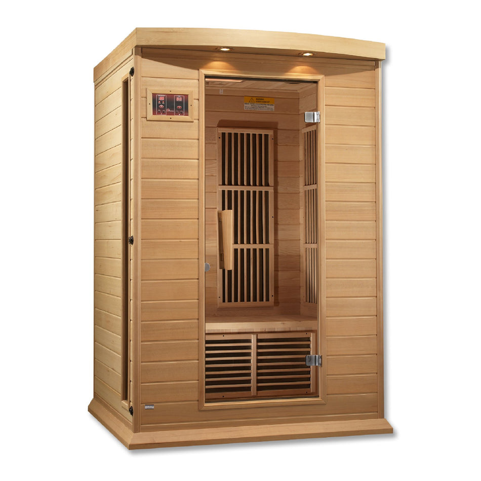 Maxxus 2 Person Low EMF Infrared Sauna / FREE Pair of Backrests