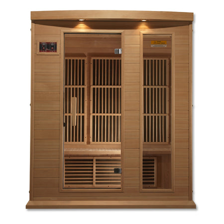 Maxxus 3 Person Low EMF Infrared Sauna - Promo Code "calmspas50" for $50 Off / Ships in July