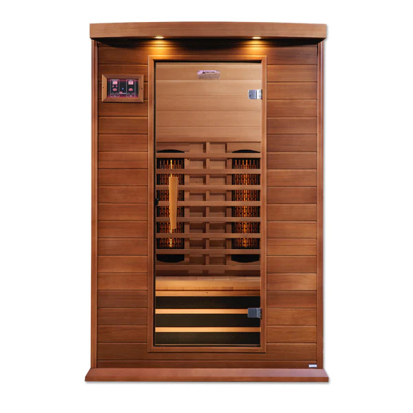 Maxxus 2 Person Full Spectrum Infrared Sauna / Promo Code "calmspas50" for $50 Off / IN STOCK / Canadian Red Cedar