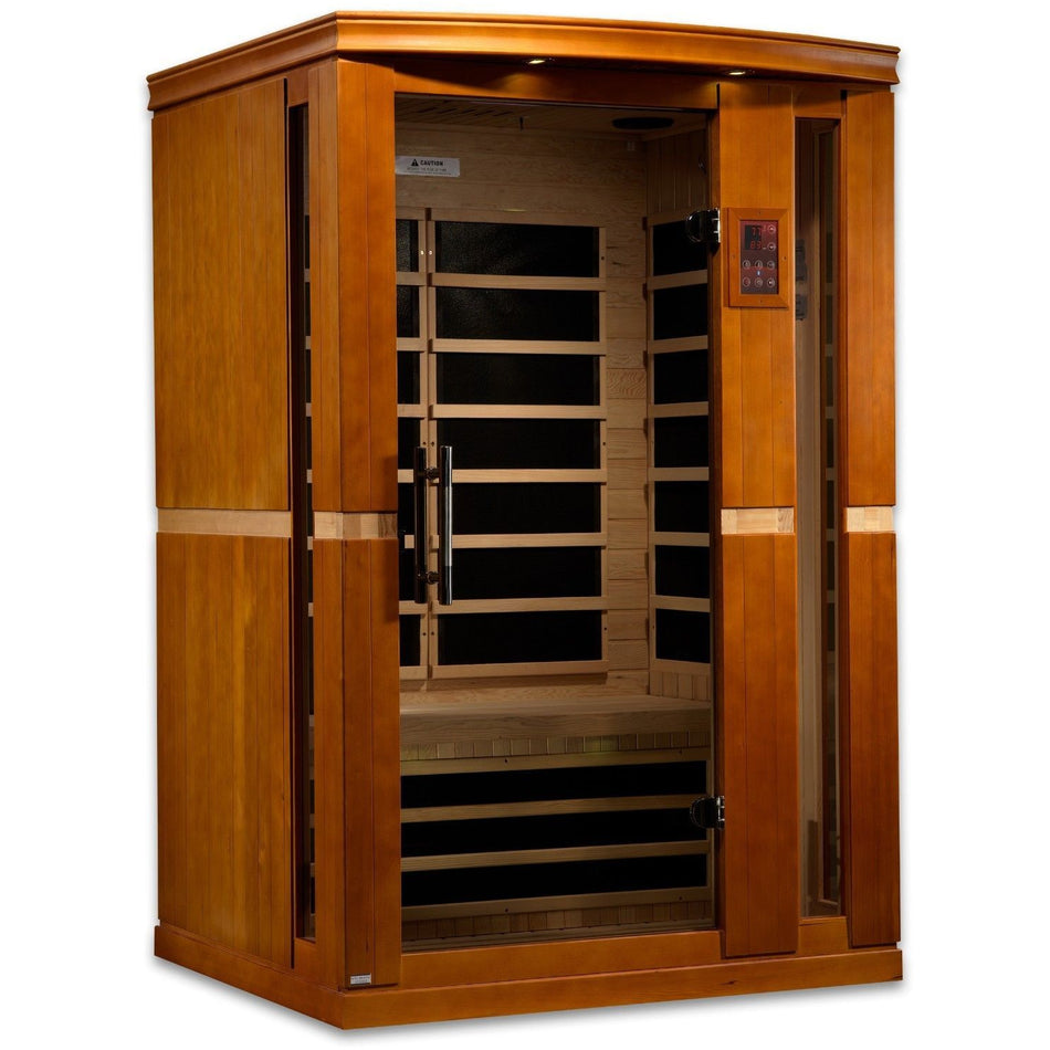 Vittoria 2 Person Low EMF Infrared Sauna - Promo Code "CALMSPAS50" FOR $50 OFF / Ships in 1 Business day